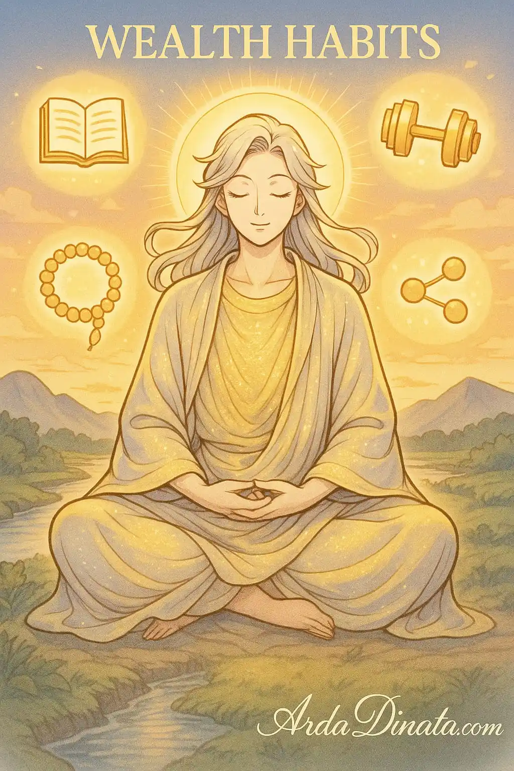 Image from KOLOM ARDA DINATA: The Golden Blueprint: Seven Sacred Habits That Transform Dreams into F...