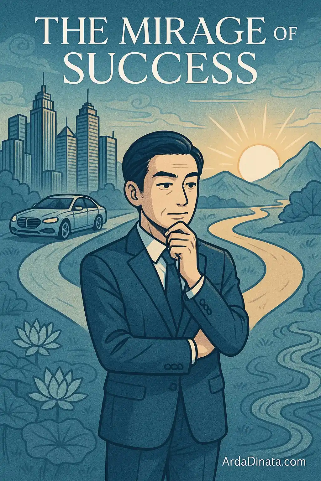 Image from KOLOM ARDA DINATA: The Mirage of Success: Shattering the Golden Chains of Modern Achievem...