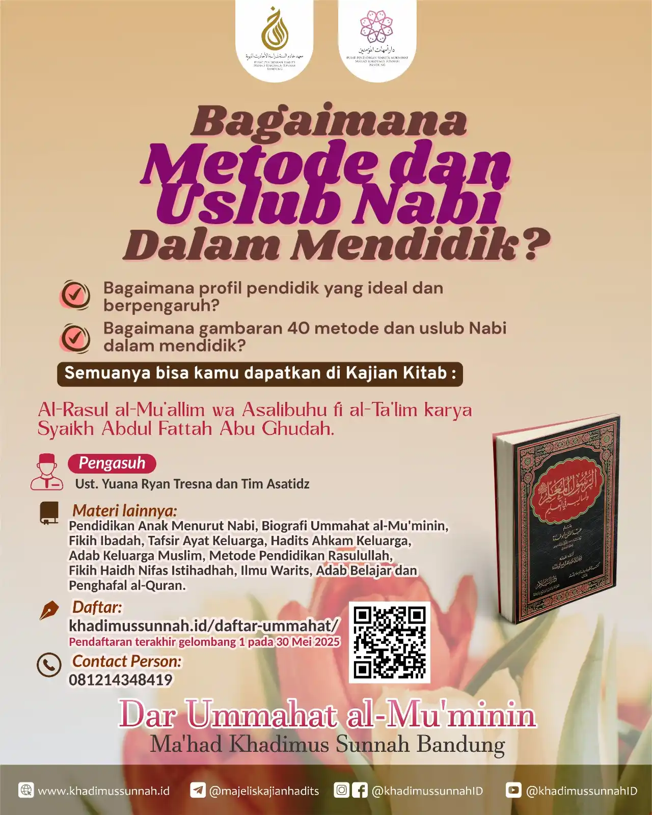 Ma'had Khadimus Sunnah Bandung post