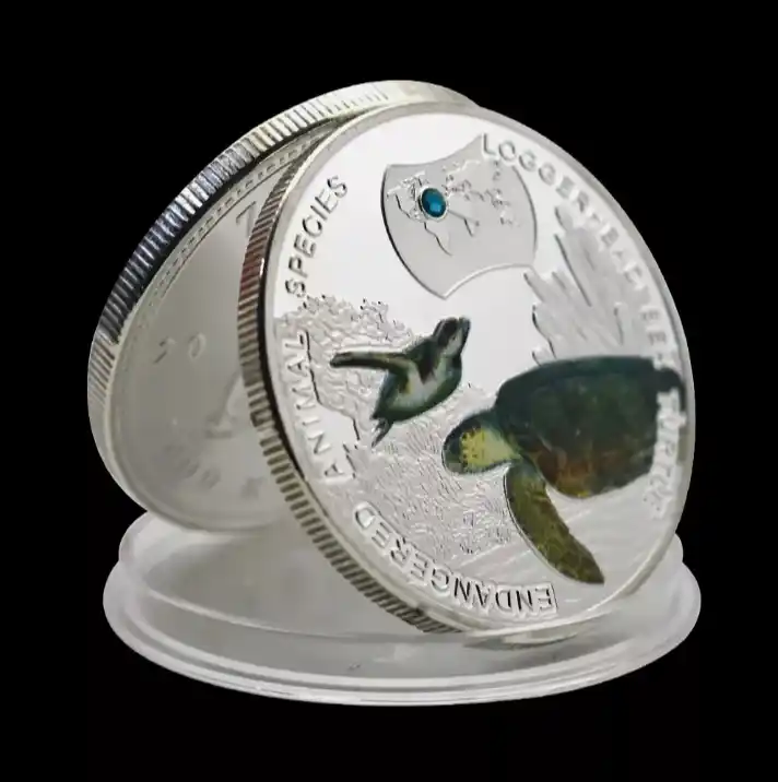 Image from Coinbazzar.com: 🩶👇: *Extremely Rare 1000 KWACH 2014 Year Endangered Rare Loggerhead ...