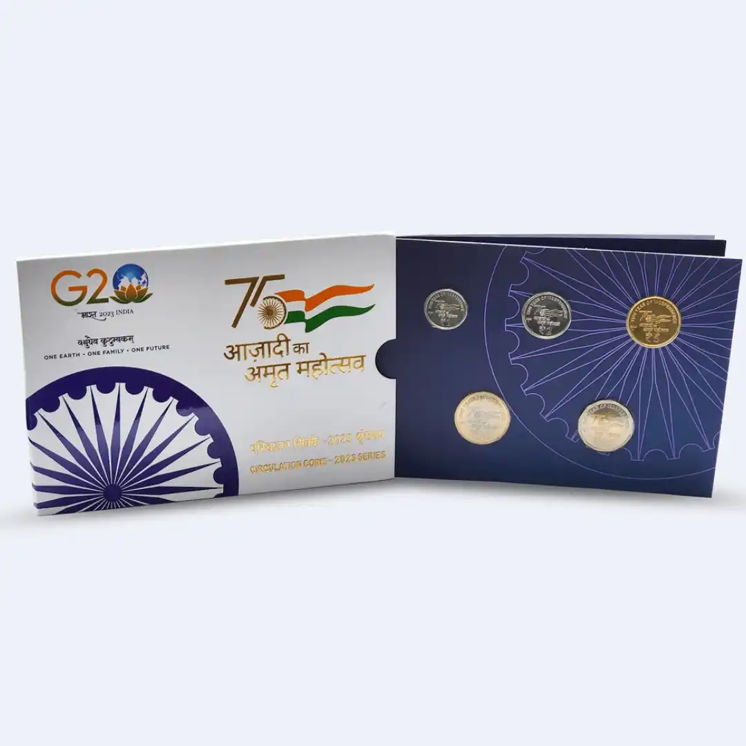 Image from Coinbazzar.com: 🇮🇳 Azadi Ka Amrit Mahotsav Folder Pack 2023 📦 Rare Set from Mumbai ...