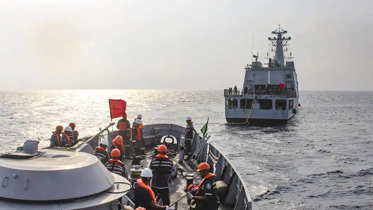 Image from Testbook Current Affairs: _*Indian Navy to Conduct Joint Naval Exercise with EUNAVFOR*_ *Why in...