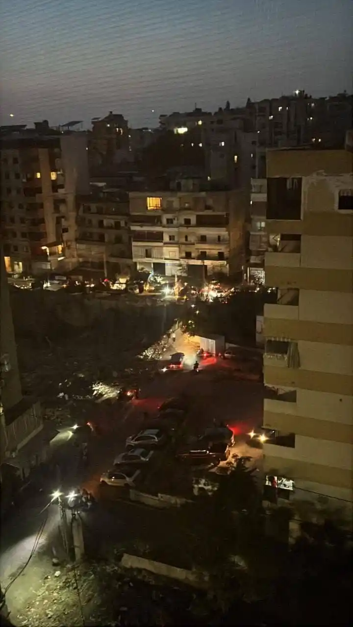Image from مصدر مسؤول : ⚠️⭕مغادرة الجيش اللبناني للموقع في المريجة بعد ساعات من الحفر والبحث د...