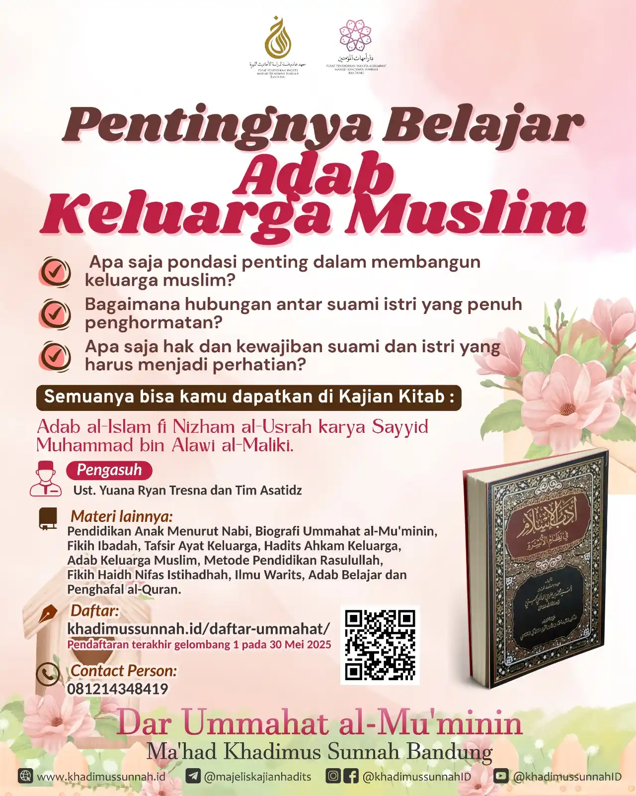Ma'had Khadimus Sunnah Bandung post