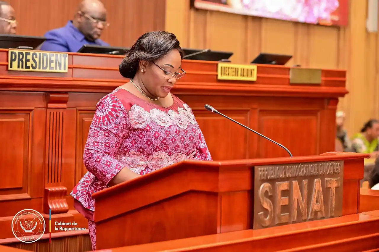 Image from SENAT RDC: *Session Parlementaire — Mars 2025*  📲 [*RECAP*] Ce jeudi 15 mai 2025...