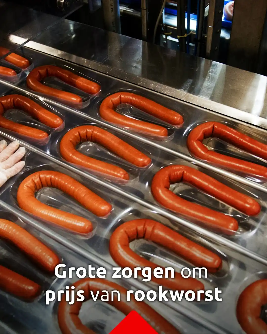 Image from Omroep Brabant: *Wordt rookworst onbetaalbaar? Grote zorgen over deal Unox en Zwanenbe...