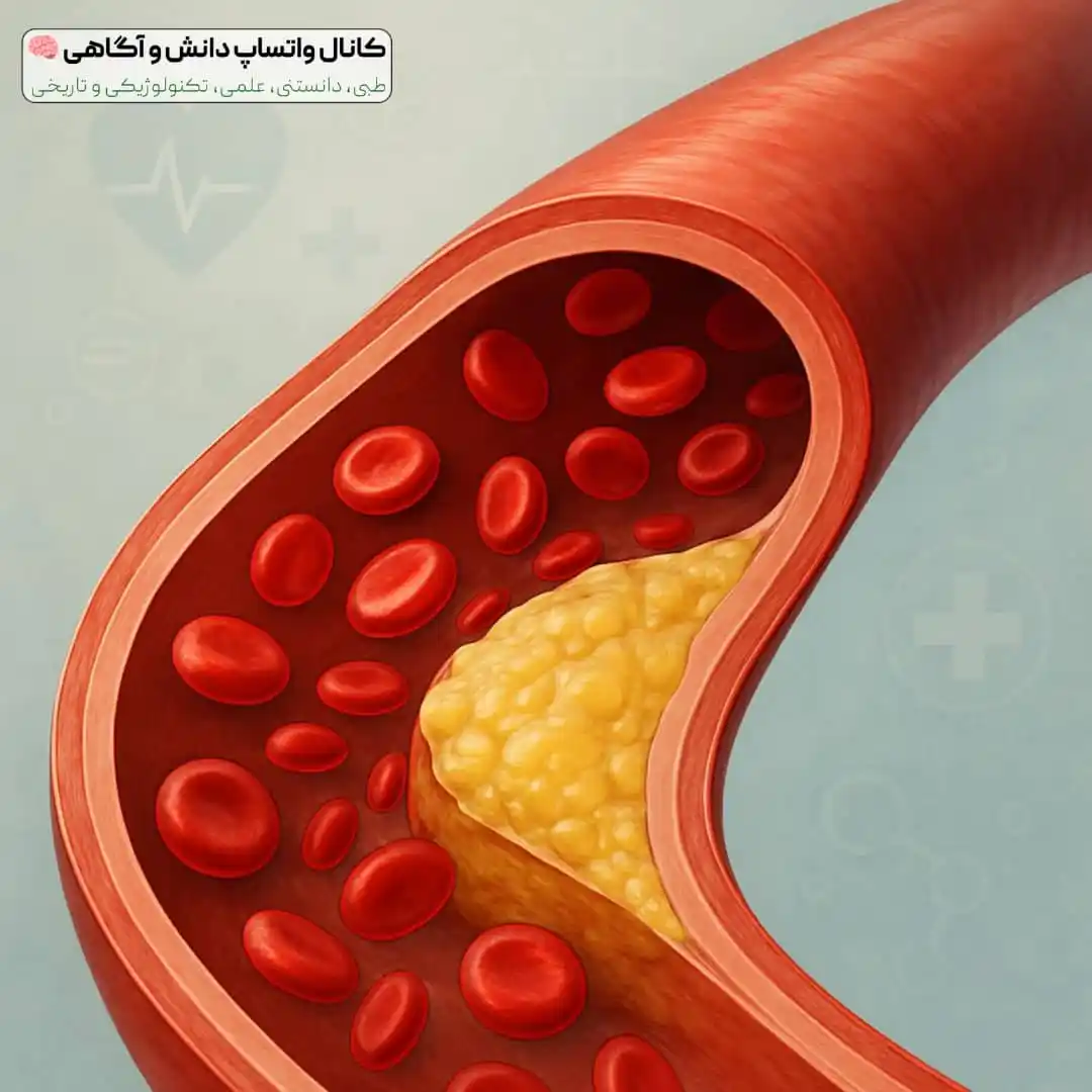 Image from دانش و آگاهی 🧠: *💉 چربی خون بالا چیست؟* زمانیکه میزان *کلسترول و تریگلیسرید* در خو...