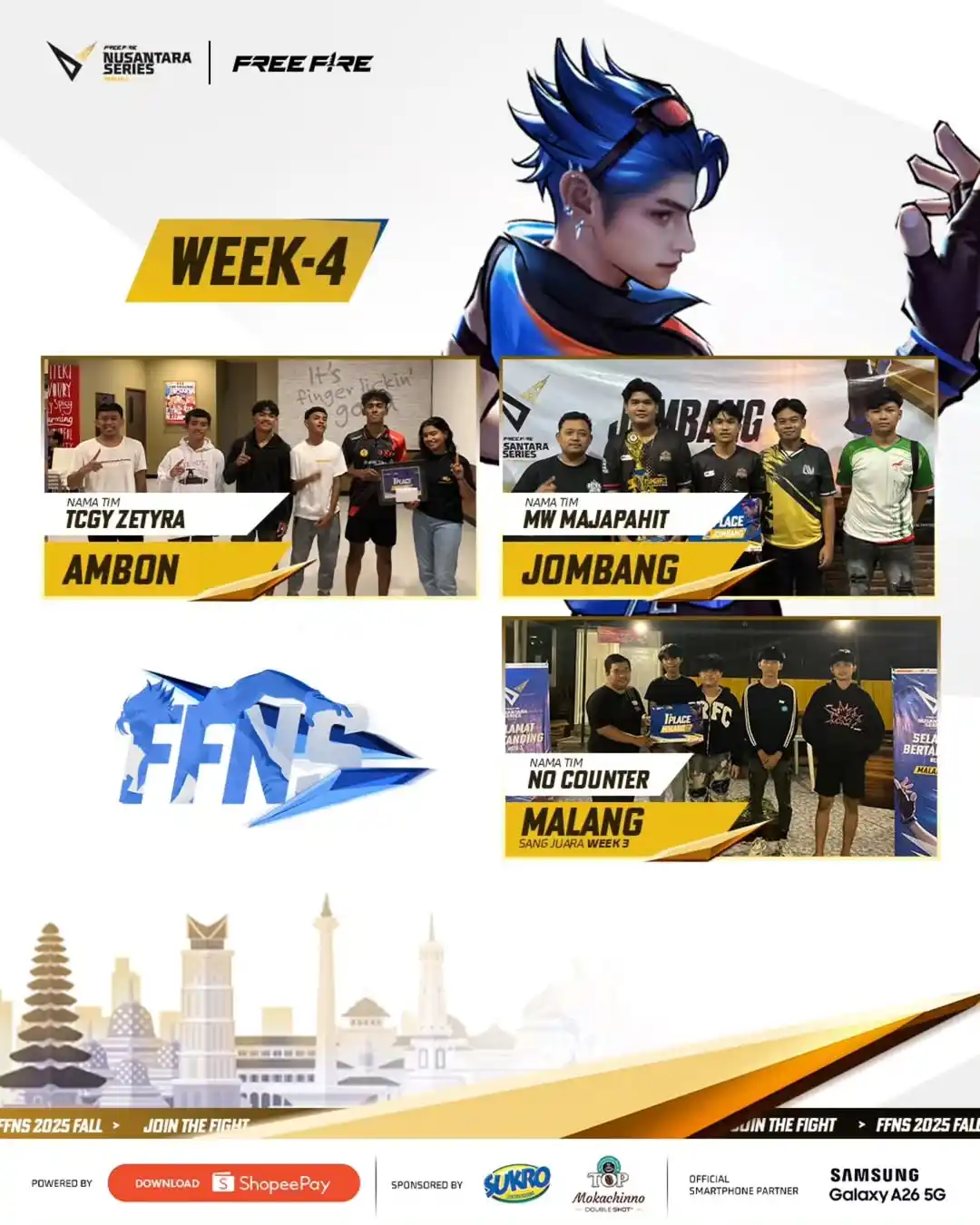 Image from Free Fire Community ID Official: *FREE FIRE ESPORTS NEWS :* Congratulation untuk Para survivors yang b...