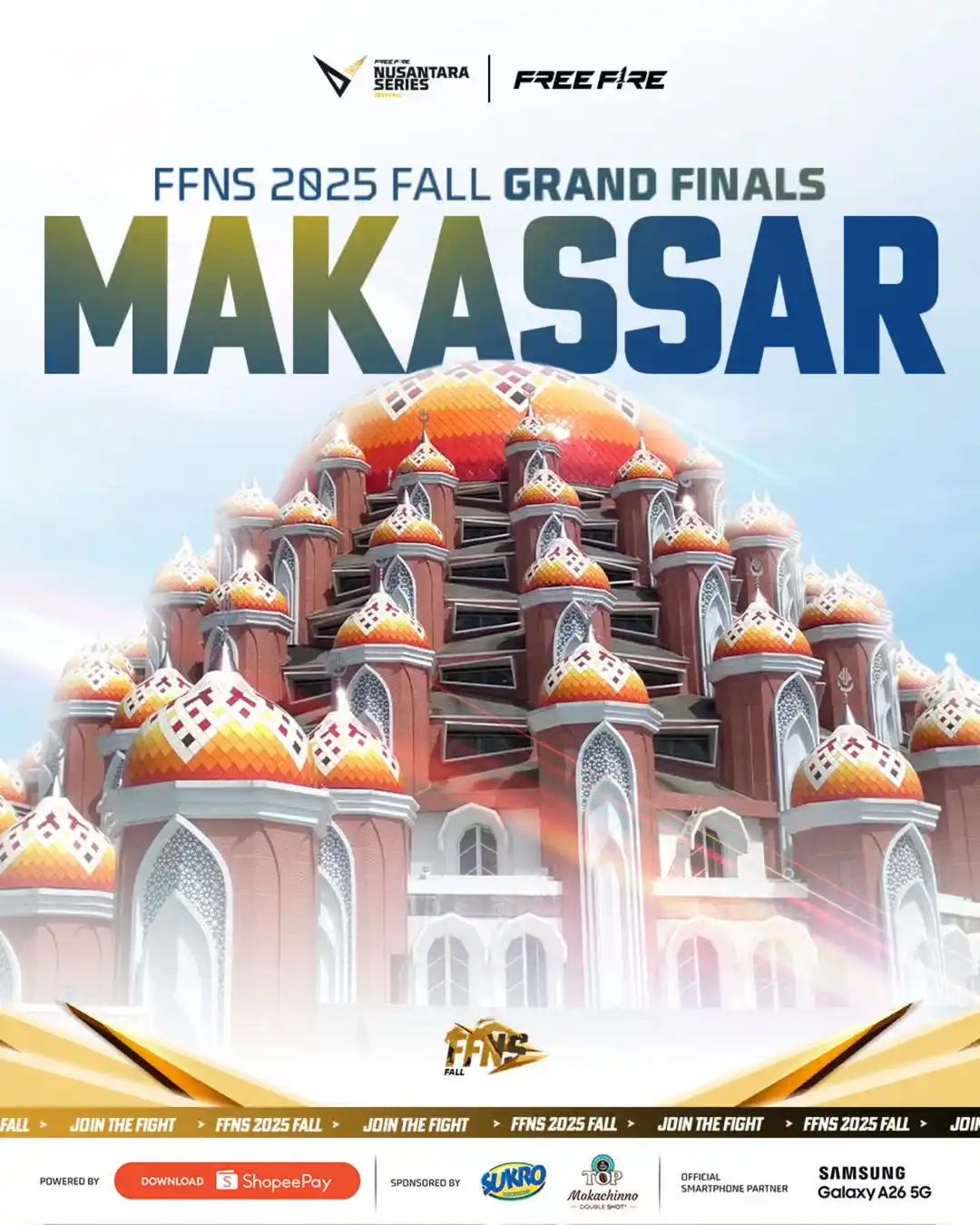 Image from Free Fire Community ID Official: *FREE FIRE ESPORTS NEWS :* MAKASSAR KITA DATANG! 😝🫡🫡 Grand Finals...