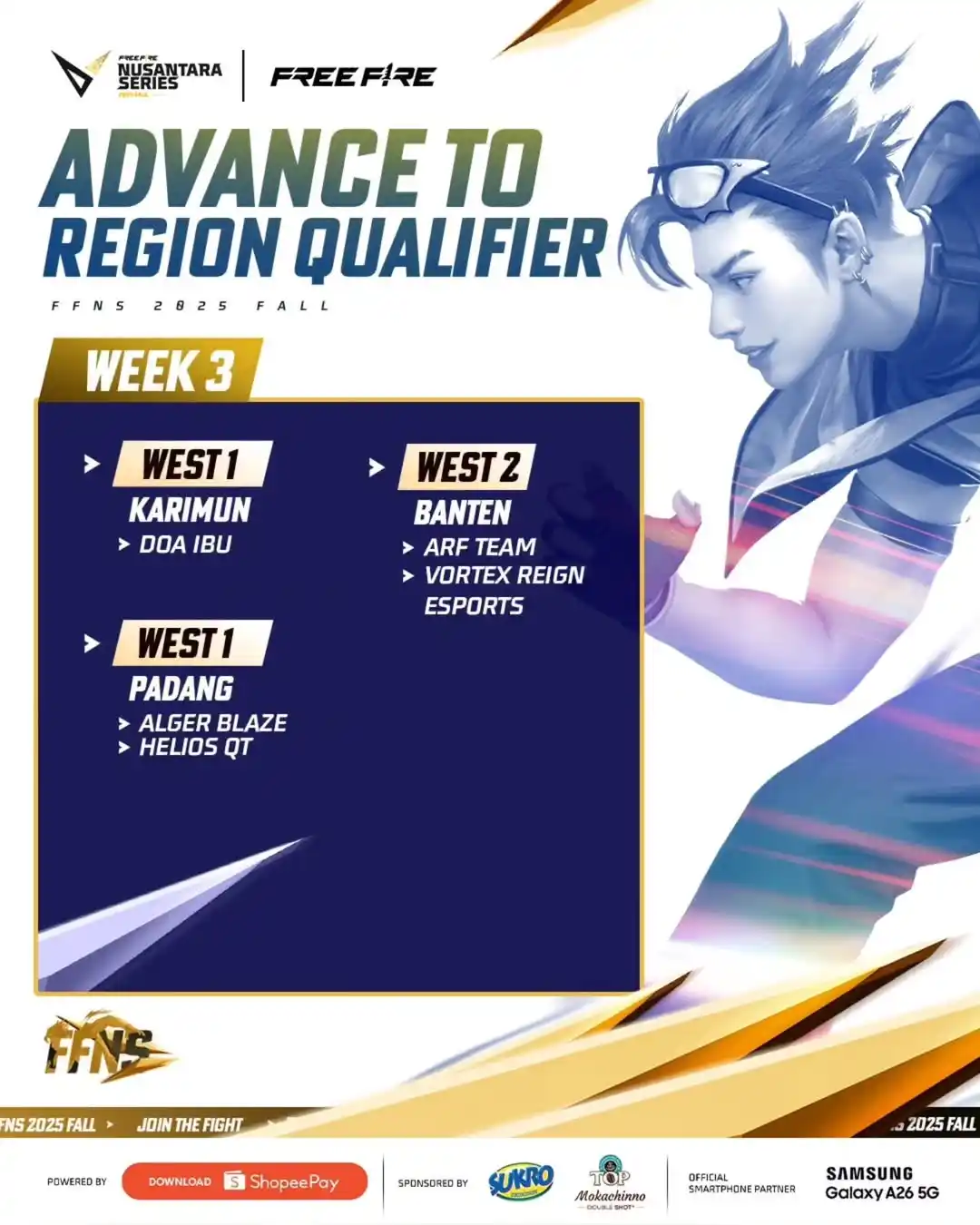 Image from Free Fire Community ID Official: *FREE FIRE ESPORTS NEWS :* Tim FFNS City Qualifier di Minggu ketiga! ...