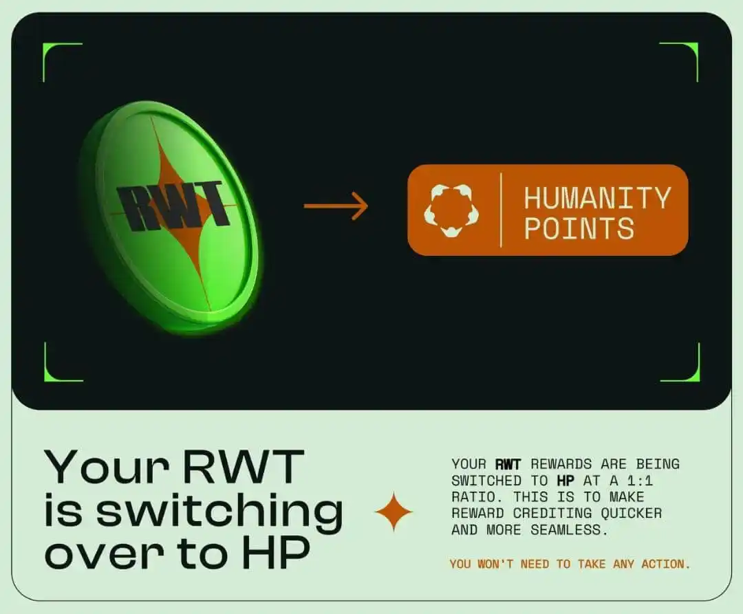 Image from OneNationGuy: Humanity Protocol Testnet   Phase 2 is Live  Transition from $RWT to $...