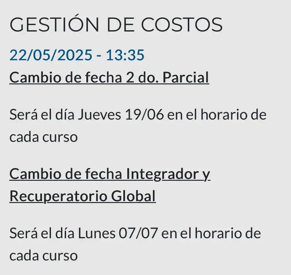 Cartelera Virtual - FCE post