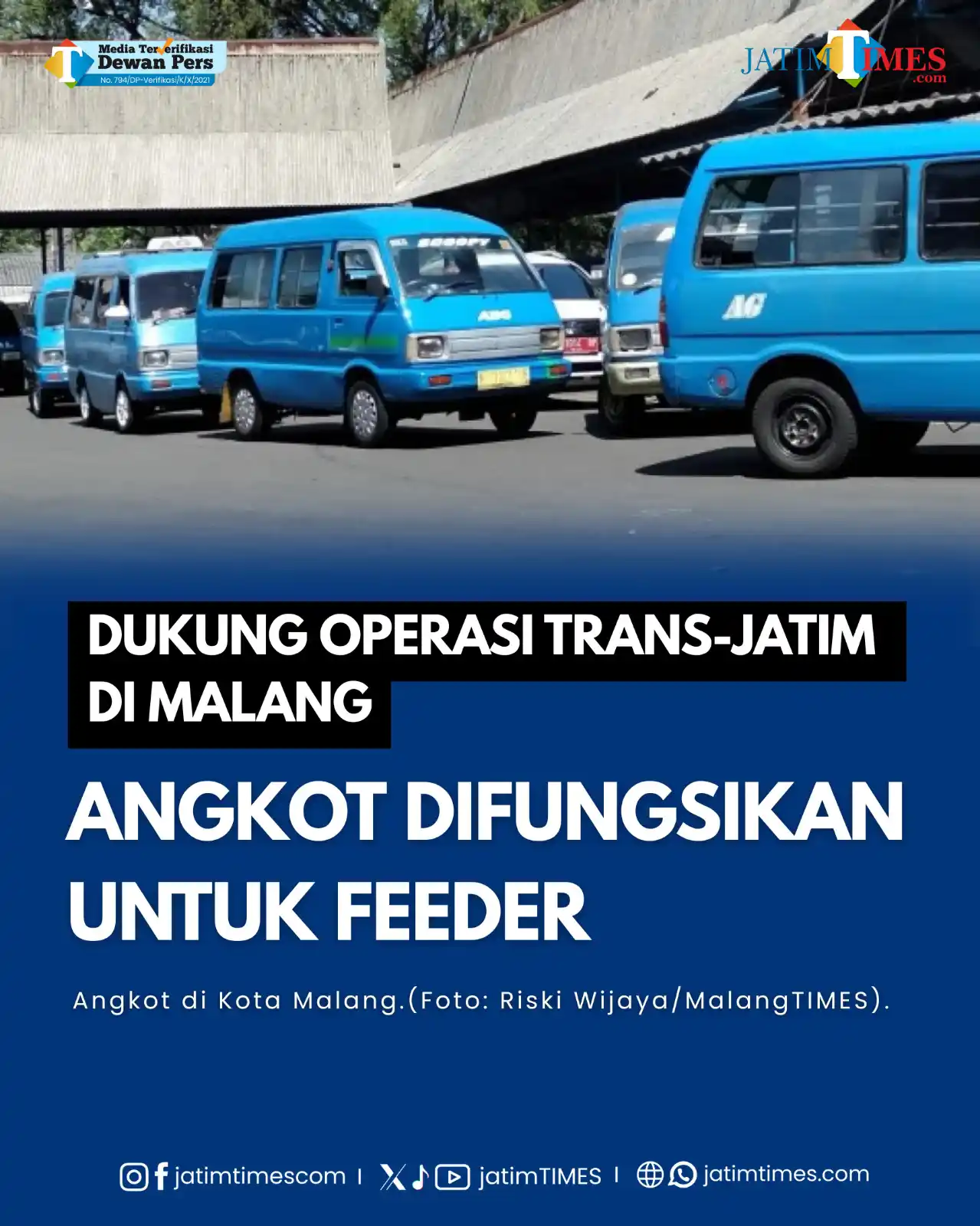 Image from Jatimtimes.com: Pemerintah Kota (Pemkot) Malang mendukung beroperasinya bus Trans-Jati...