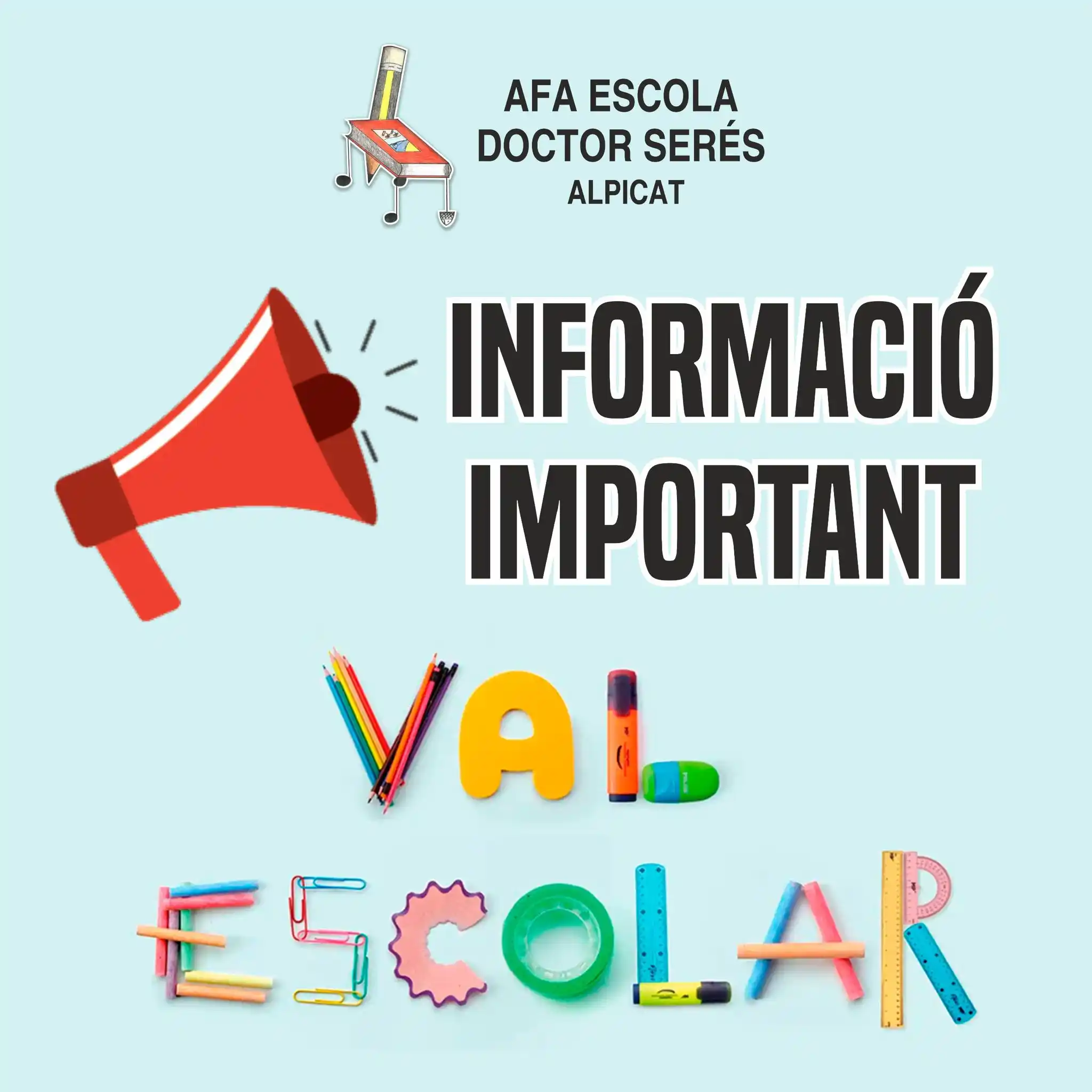 AFA Escola Doctor Serés post