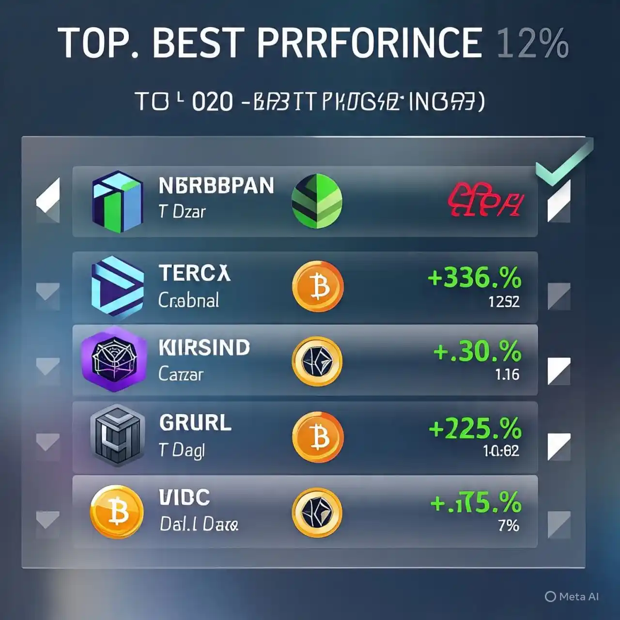 Image from La Communauté des Entrepreneurs du Networke , motivation & Cryptographies : Voici le top 10 des cryptomonnaies les plus performantes en 2025 selon...
