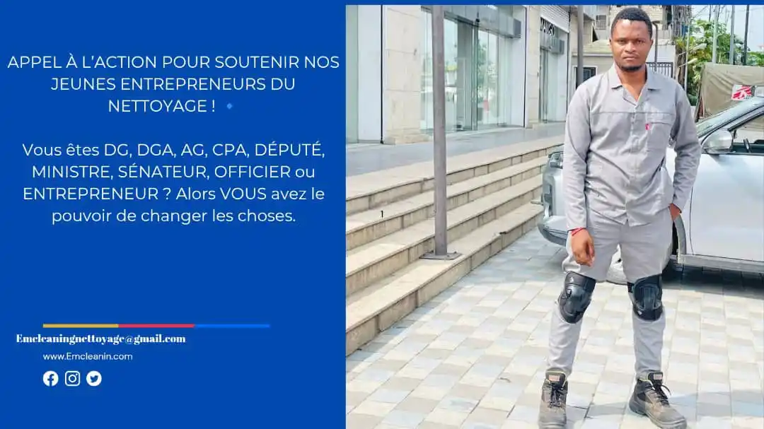 Image from Patriote Média /Communiquer Autrement: 🔹 APPEL À L’ACTION POUR SOUTENIR NOS JEUNES ENTREPRENEURS DU NETTOYAG...