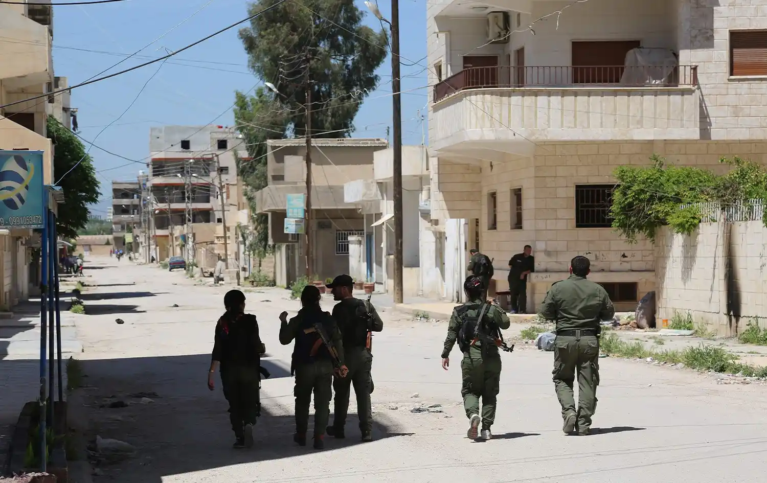 Image from Rudaw English: At least one person was injured in northeast Syria’s (Rojava) Hasaka c...