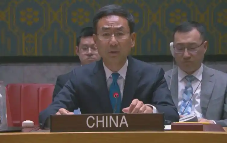Image from Rudaw English: At the United Nations on Thursday, China expressed concerns about repo...