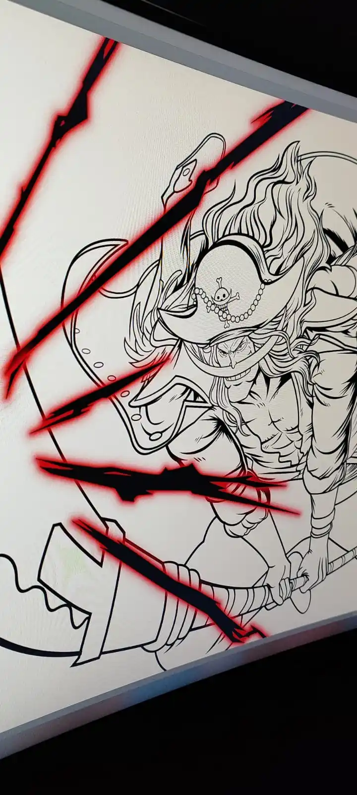 Image from PIXEL PRINT & VECTORESLOCOS.COM: BARBA BLANCA ⚓☠️ - WIP https://vectoreslocos.com/exclusive/...