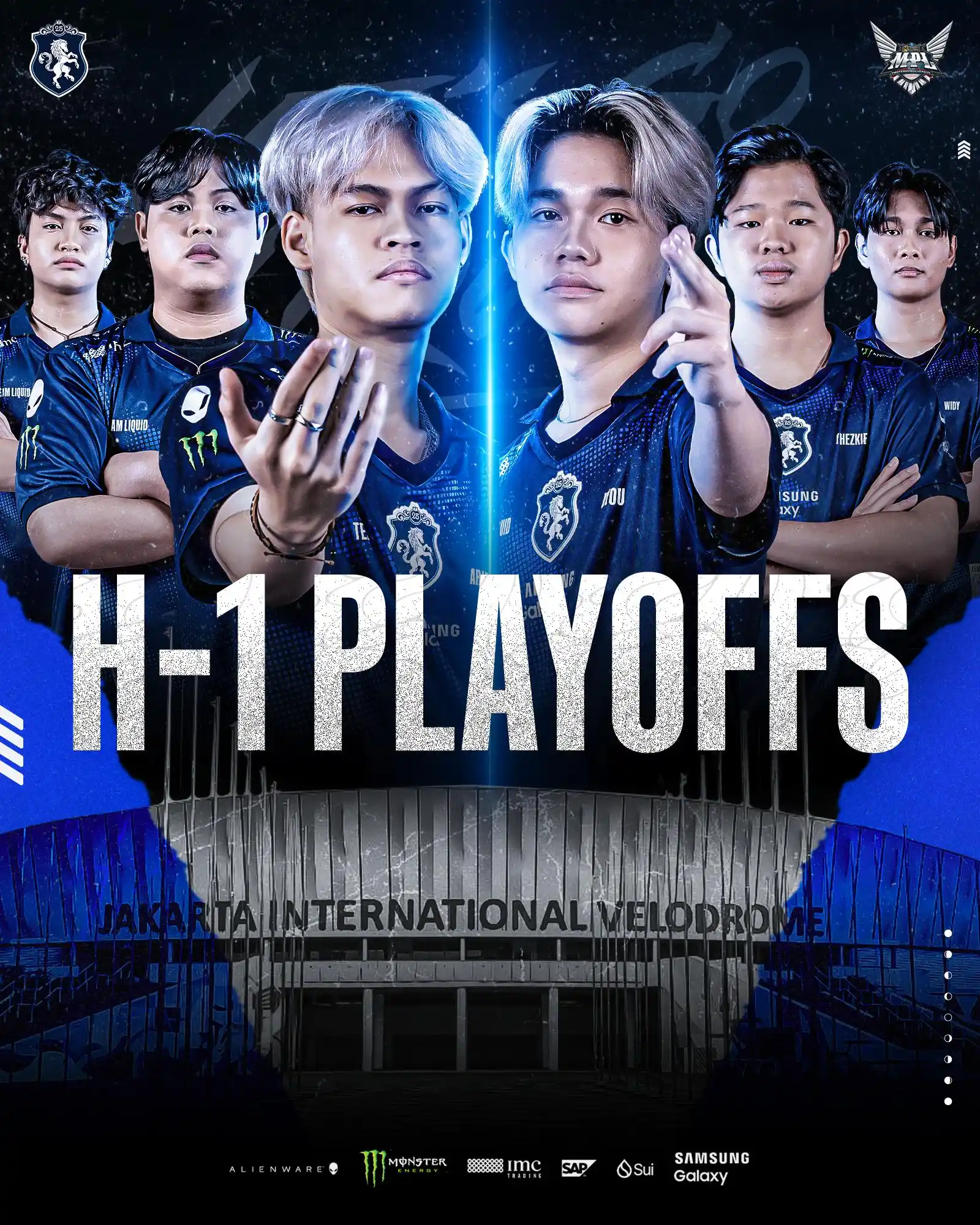 Image from TEAM LIQUID ID: Besok, perjuangan dimulai. Kami siap memberikan yang terbaik, membawa ...