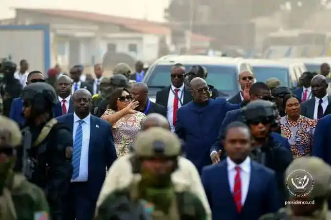 Image from Patriote Média /Communiquer Autrement: Ce lundi 9 juin en milieu de journée, le Président de la République Fé...