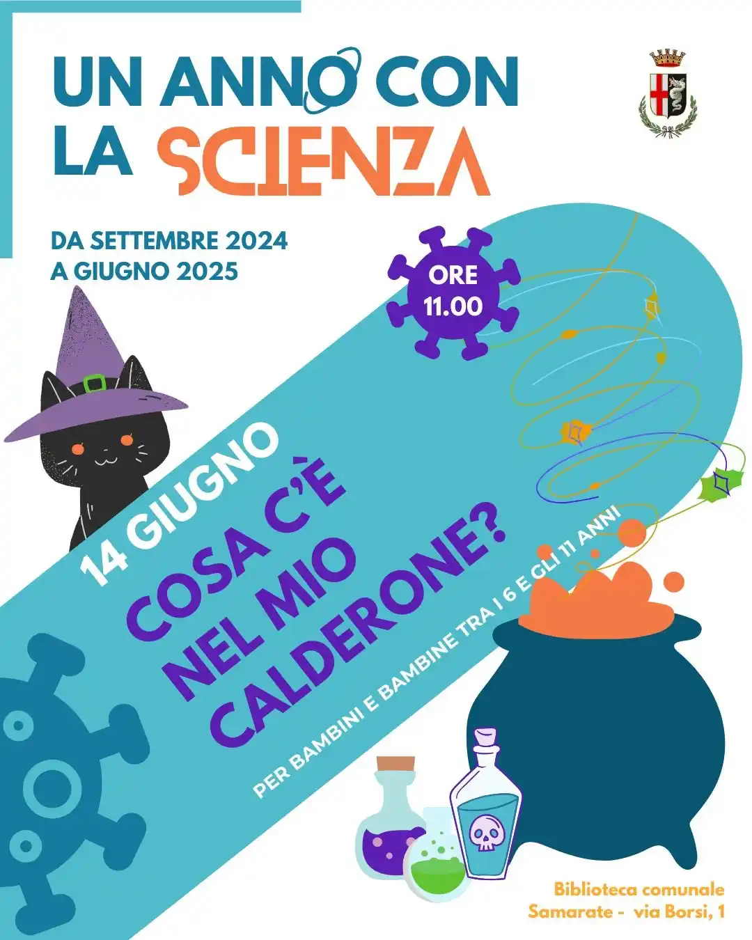 Image from Biblioteca di Samarate - NEWS ed EVENTI: 🧙♀️Cosa c'è nel mio calderone? 💥 Quante domande hanno affollano la ...