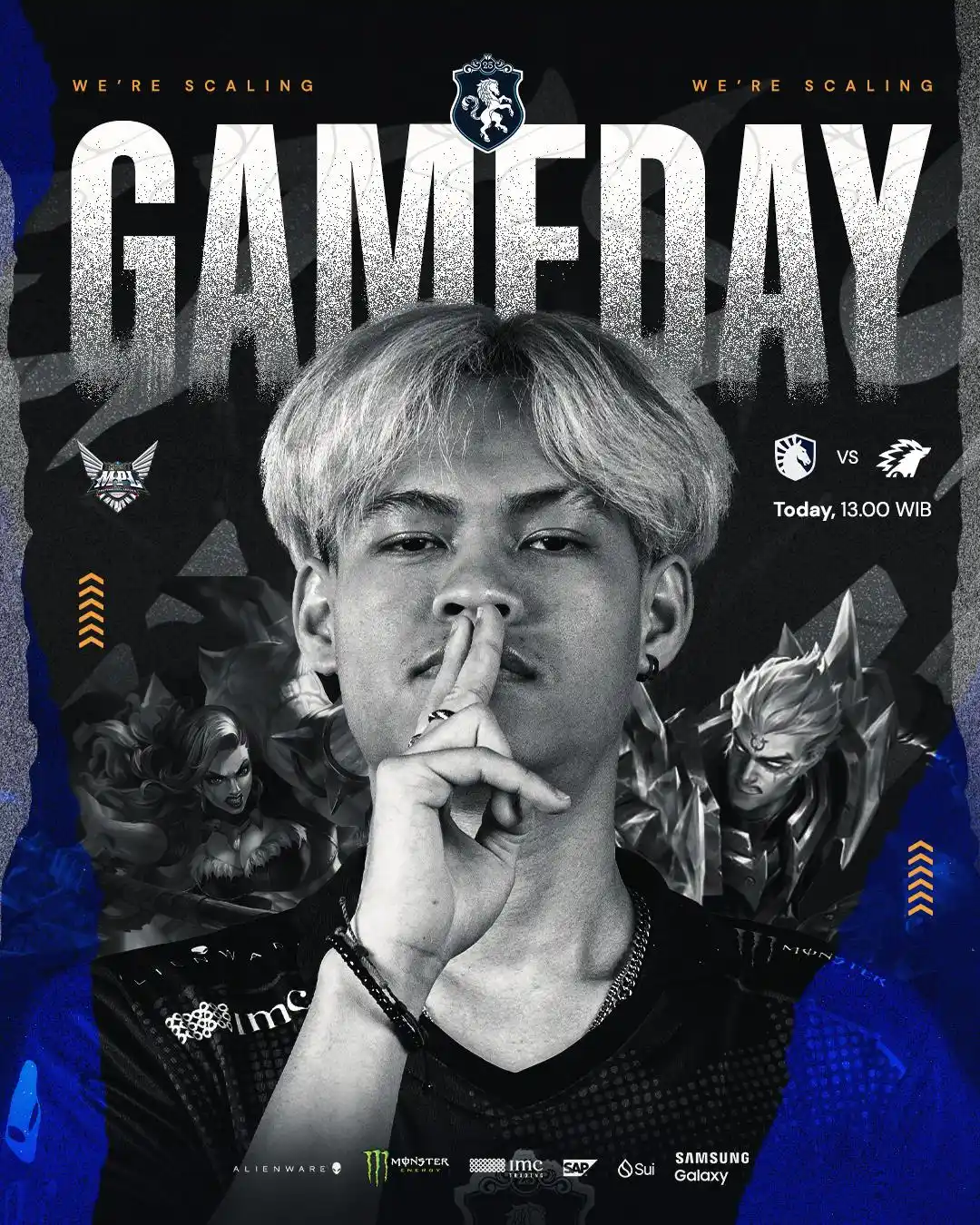 Image from TEAM LIQUID ID: Di tengah gemuruh medan playoff MPL ID S15, Sang Kuda Biru berdiri teg...