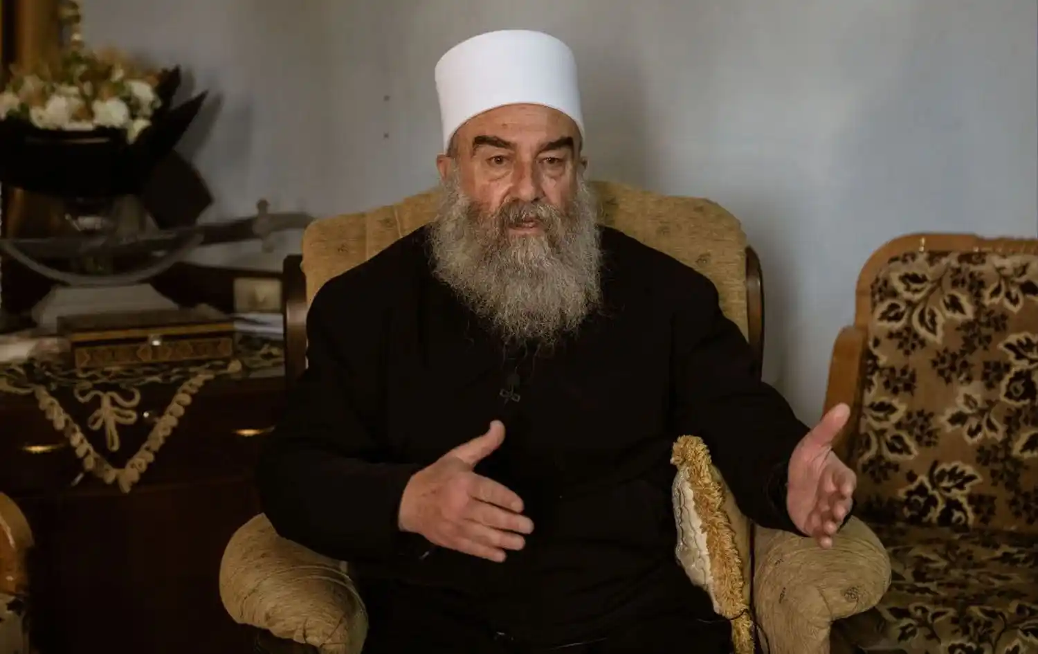 Image from Rudaw English: Druze spiritual leader Sheikh Hikmat al-Hijri on Monday reiterated his...