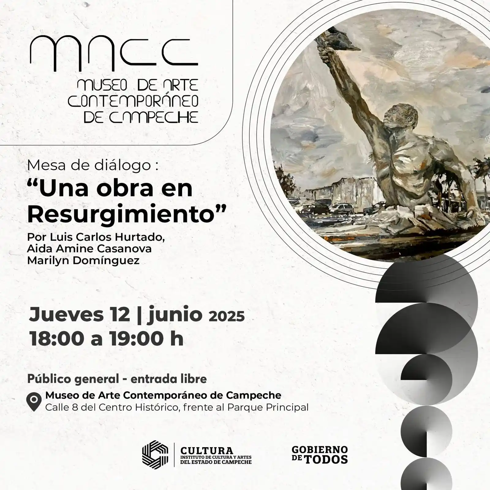 Image from Cartelera Cultural del Instituto de Cultura y Artes de Campeche: El Museo de Arte Contemporáneo Campeche les invita a ser parte de la m...