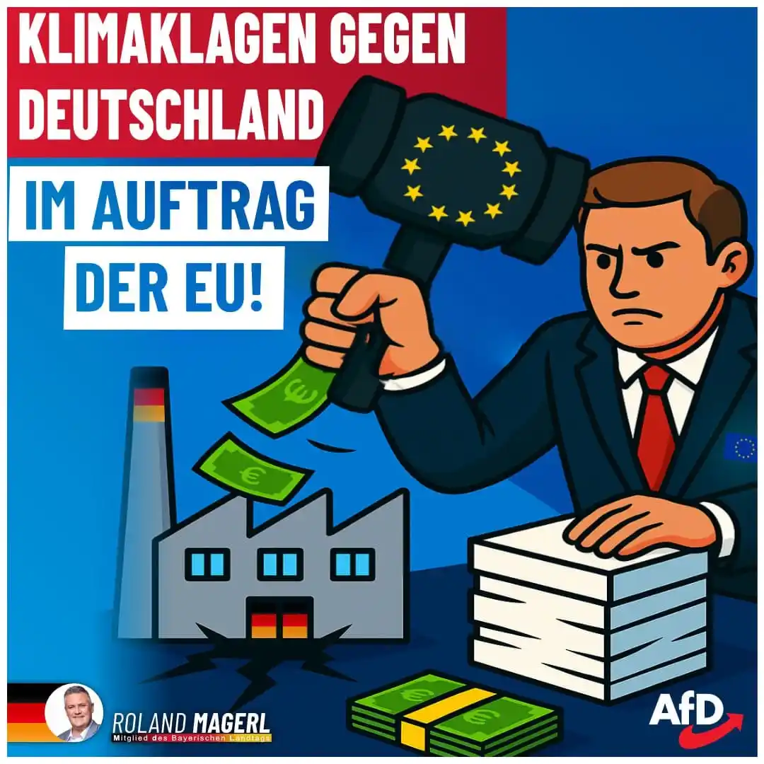 Image from AfD Weiden-Neustadt-Tirschenreuth: 🇪🇺💶Wusstest du, dass die EU "Klima-Aktivisten" mit unserem Steuerge...