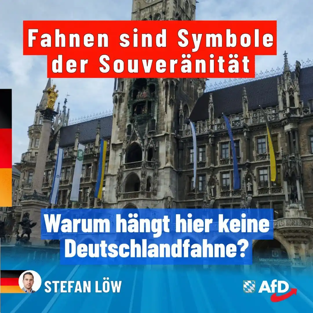 Image from AfD Weiden-Neustadt-Tirschenreuth: Fahnen an öffentlichen Gebäuden: National- und Heimatstolz statt queer...