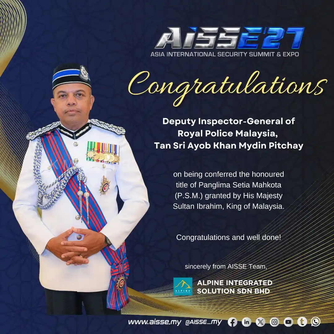 Image from Asia International Security Summit & Expo: ✨Heartiest Congratulations ✨ We extend our sincere congratulations to...