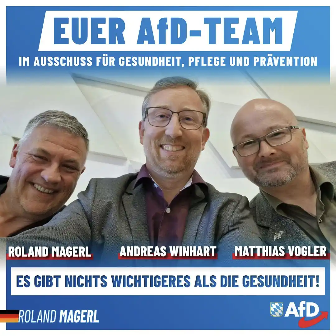 Image from AfD Weiden-Neustadt-Tirschenreuth: Heute sind meine Kollegen Andreas Winhart, Matthias Vogler und ich wie...