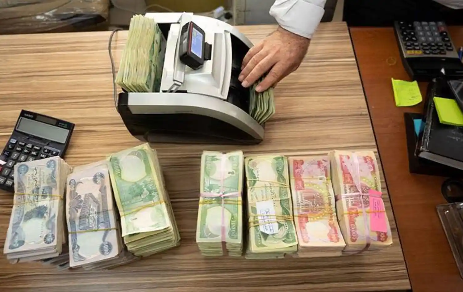 Image from Rudaw English: Iraqi government institutions are set to go cashless in July as a cash...