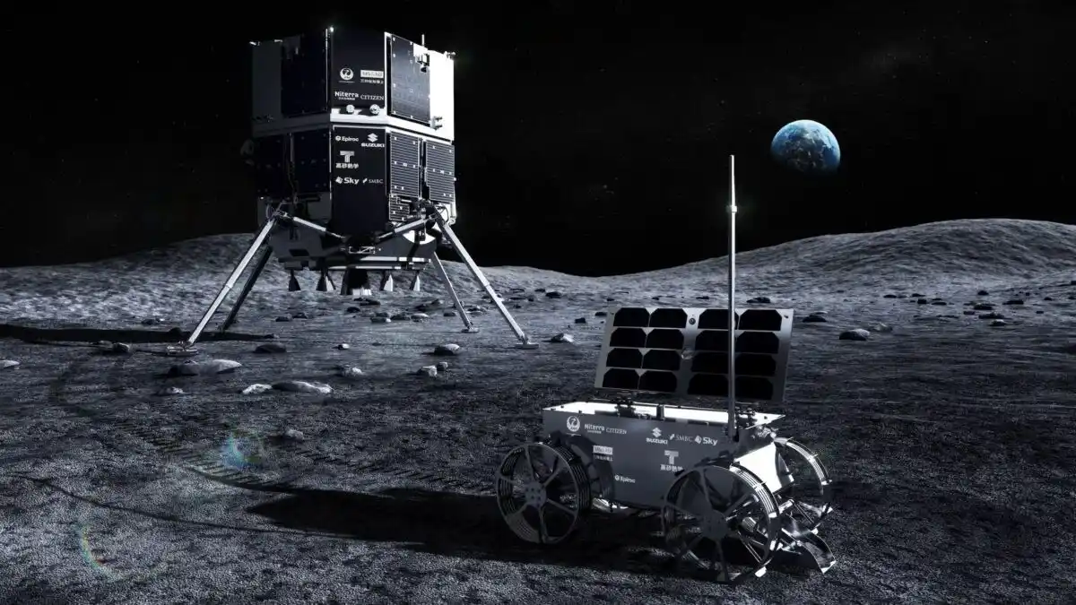 Image from Živé.sk – technologické novinky: Japonská spoločnosť ispace sa *dnes večer* opäť pokúsi o historické pr...