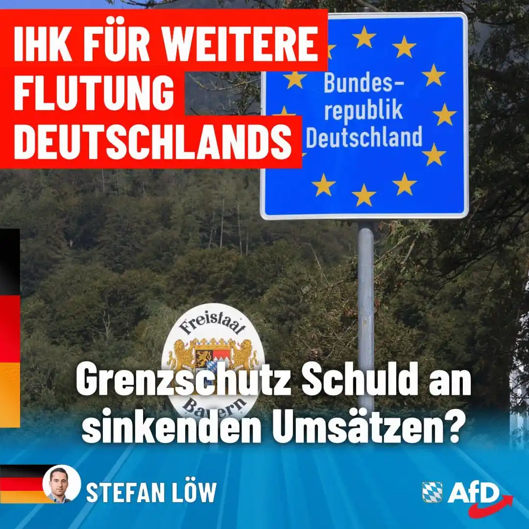 Image from AfD Weiden-Neustadt-Tirschenreuth: Kartell will weiter die Flutung Deutschlands: IHK spricht sich gegen G...