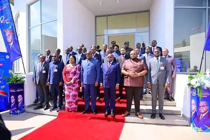 Image from Patriote Média /Communiquer Autrement: *Kolwezi – 10 juin 2025* : Son Excellence Monsieur Félix Antoine Tsh...