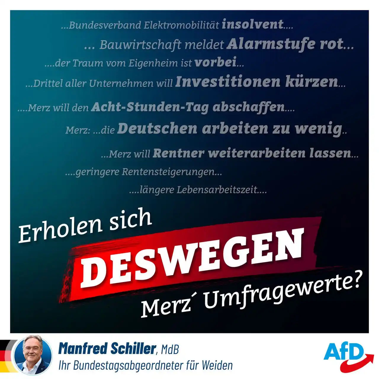 Image from AfD Weiden-Neustadt-Tirschenreuth: Liebe Freunde, die Schlagzeilen des Tages: „Bundesverband Elektromobi...