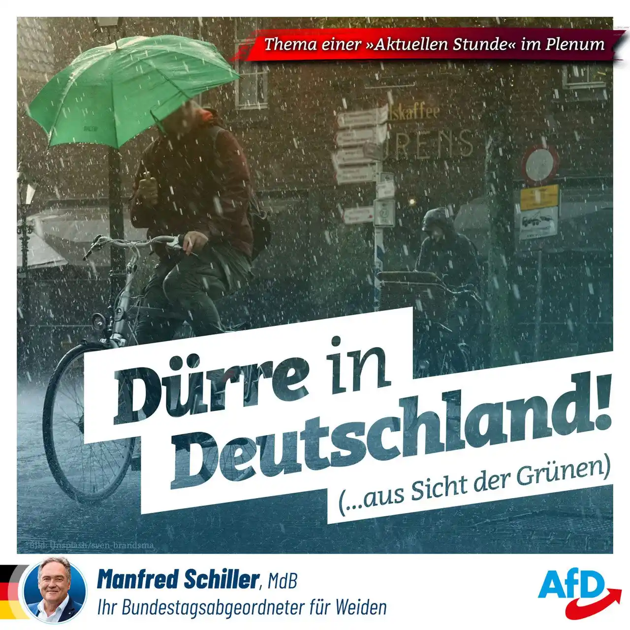Image from AfD Weiden-Neustadt-Tirschenreuth: Liebe Freunde, ist der Mai kühl und nass, füllt er dem Bauern Scheun u...