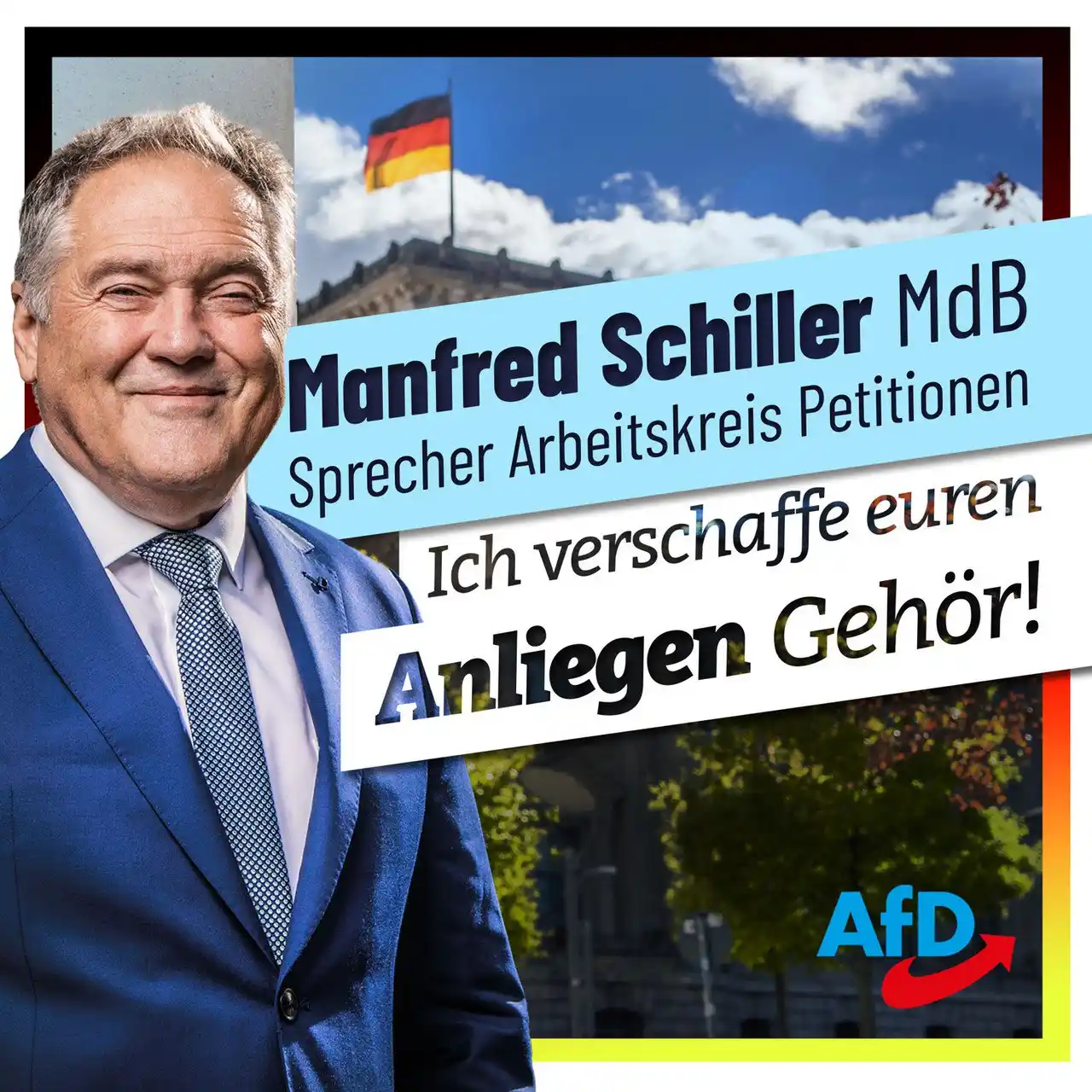 Image from AfD Weiden-Neustadt-Tirschenreuth: Liebe Freunde,  kein Ausschuss im Bundestag ist näher am Bürger als de...
