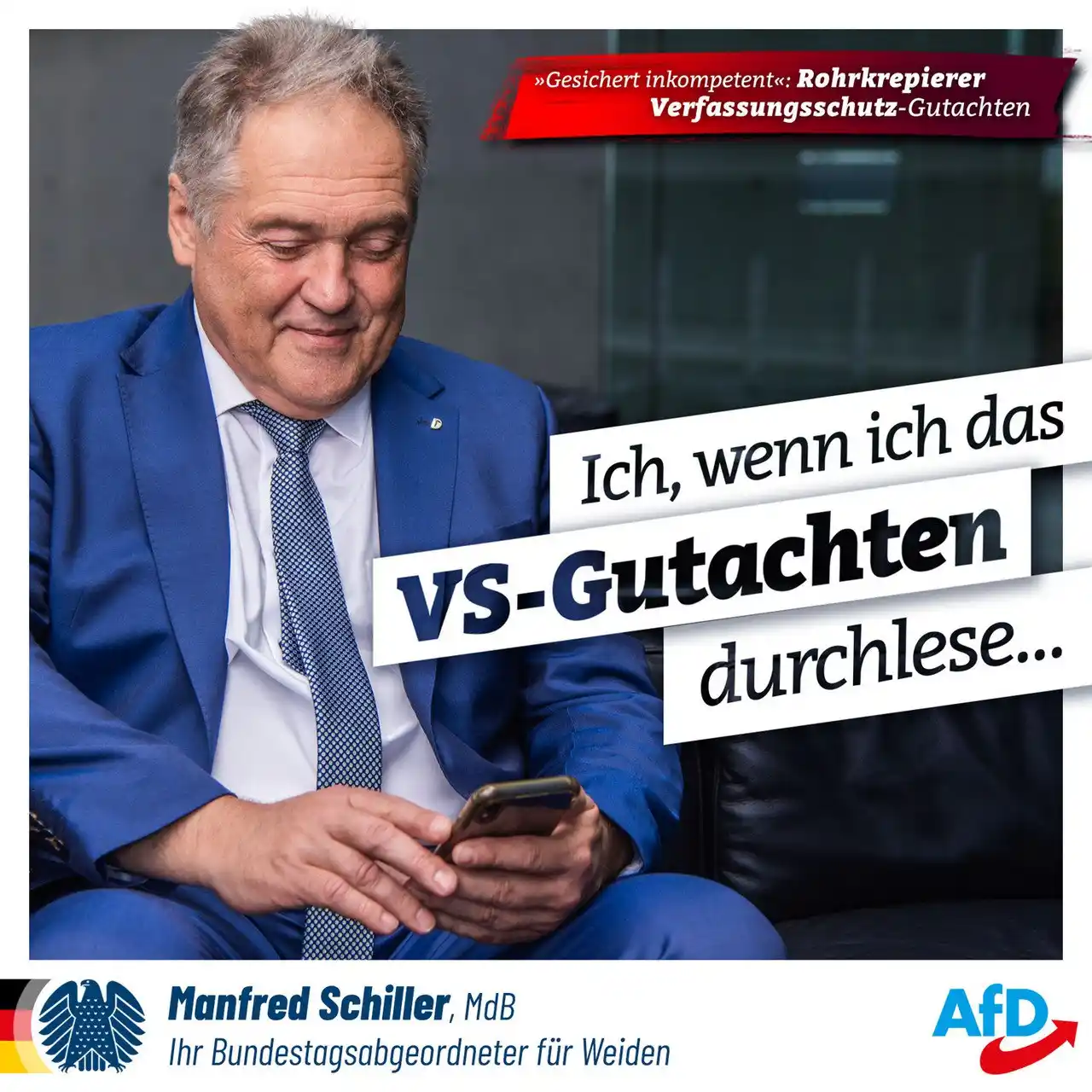 Image from AfD Weiden-Neustadt-Tirschenreuth: Liebe Freunde, mehrere Medien haben inzwischen das gesamte Gutachten ...