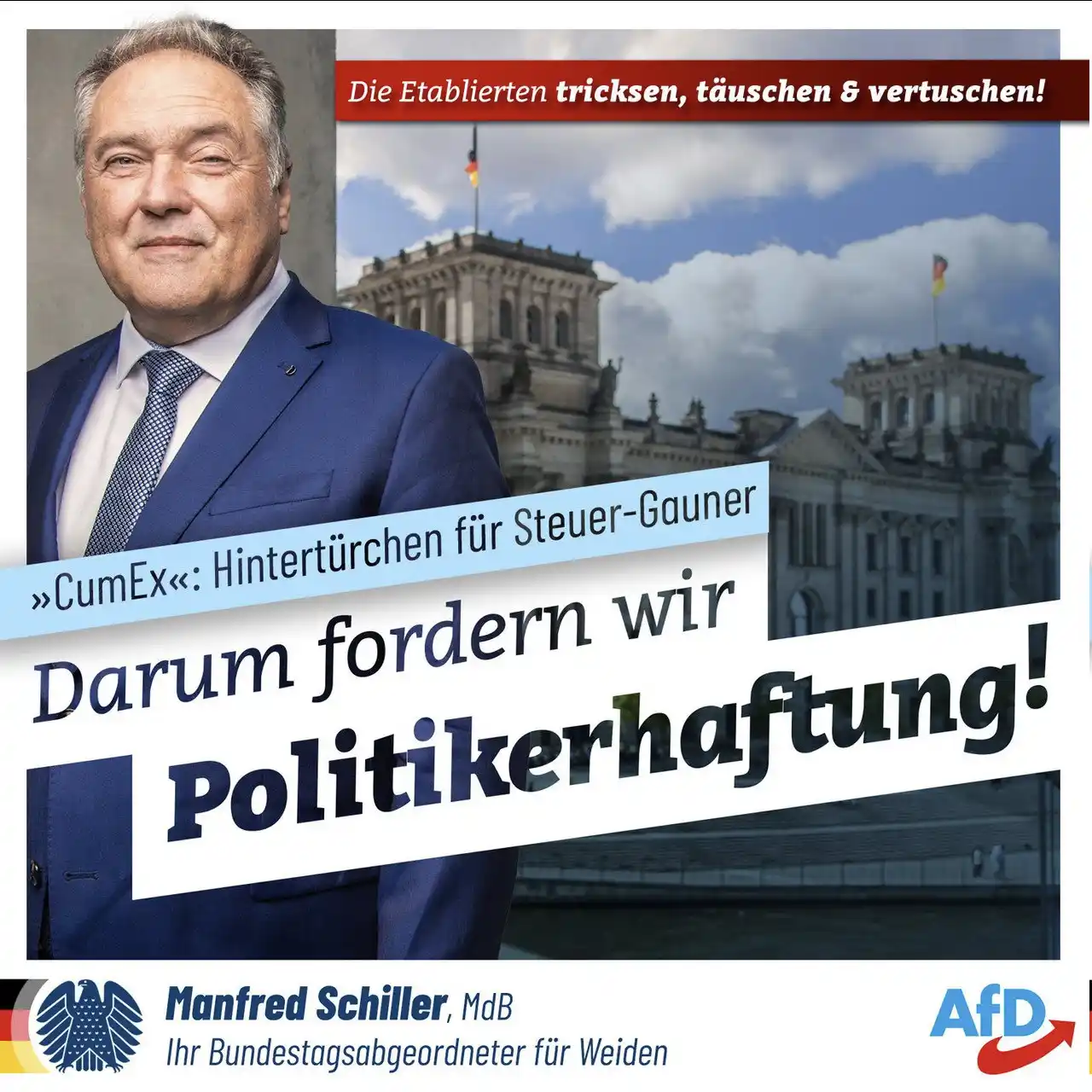 Image from AfD Weiden-Neustadt-Tirschenreuth: Liebe Freunde, Skandal-Nachrichten aus dem Wirtschafts-Ausschuss! Ein ...