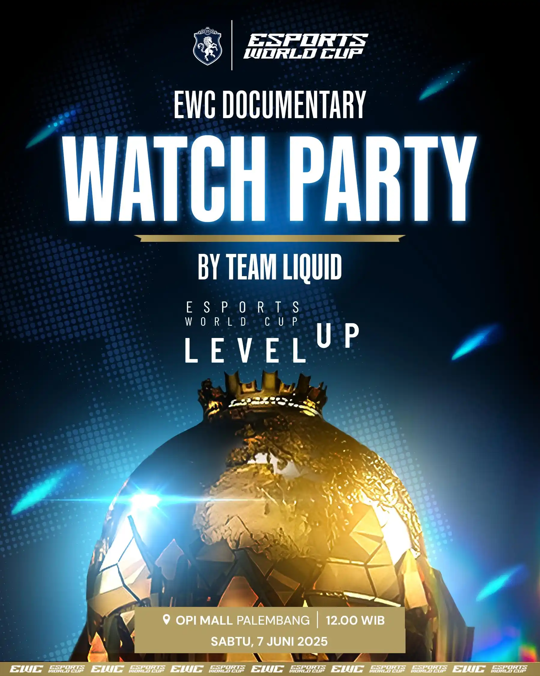 Image from TEAM LIQUID ID: Team Liquid bakal adain nonton bareng dokumenter EWC “LEVEL UP”! Siap-...