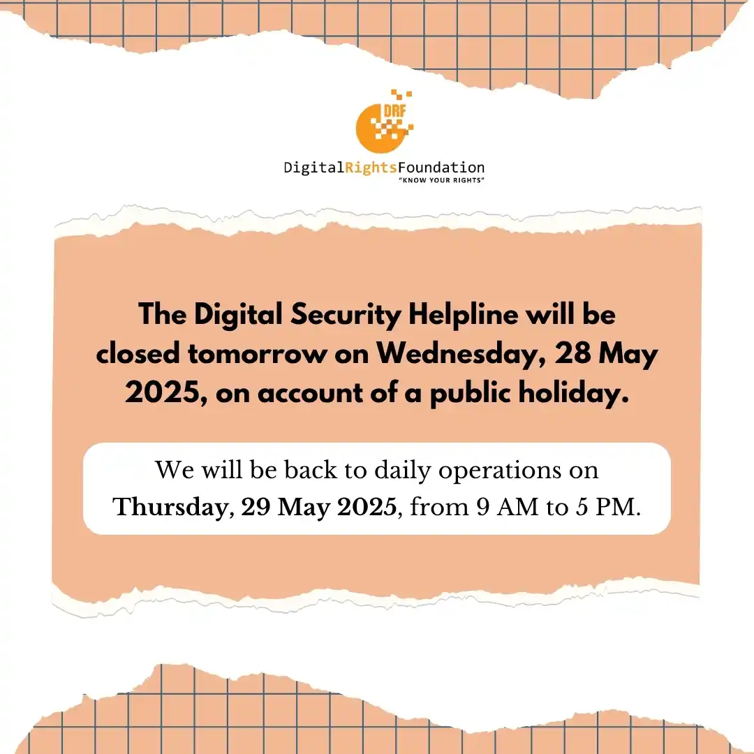 Digital Rights Foundation post