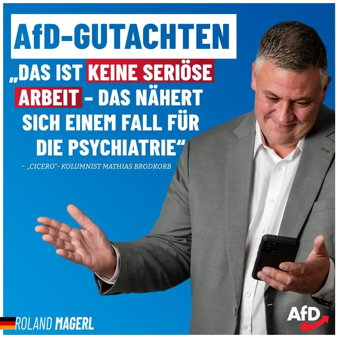 Image from AfD Weiden-Neustadt-Tirschenreuth: 🚨 Verfassungsschutz-Gutachten veröffentlicht – das war’s dann wohl mi...