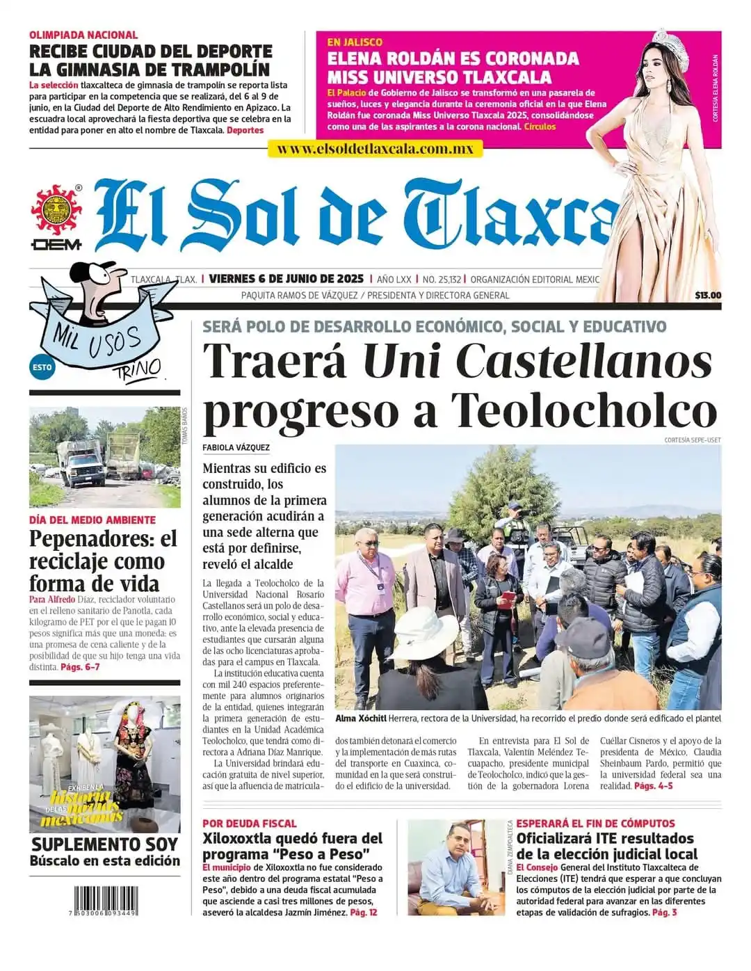 El Sol de Tlaxcala post