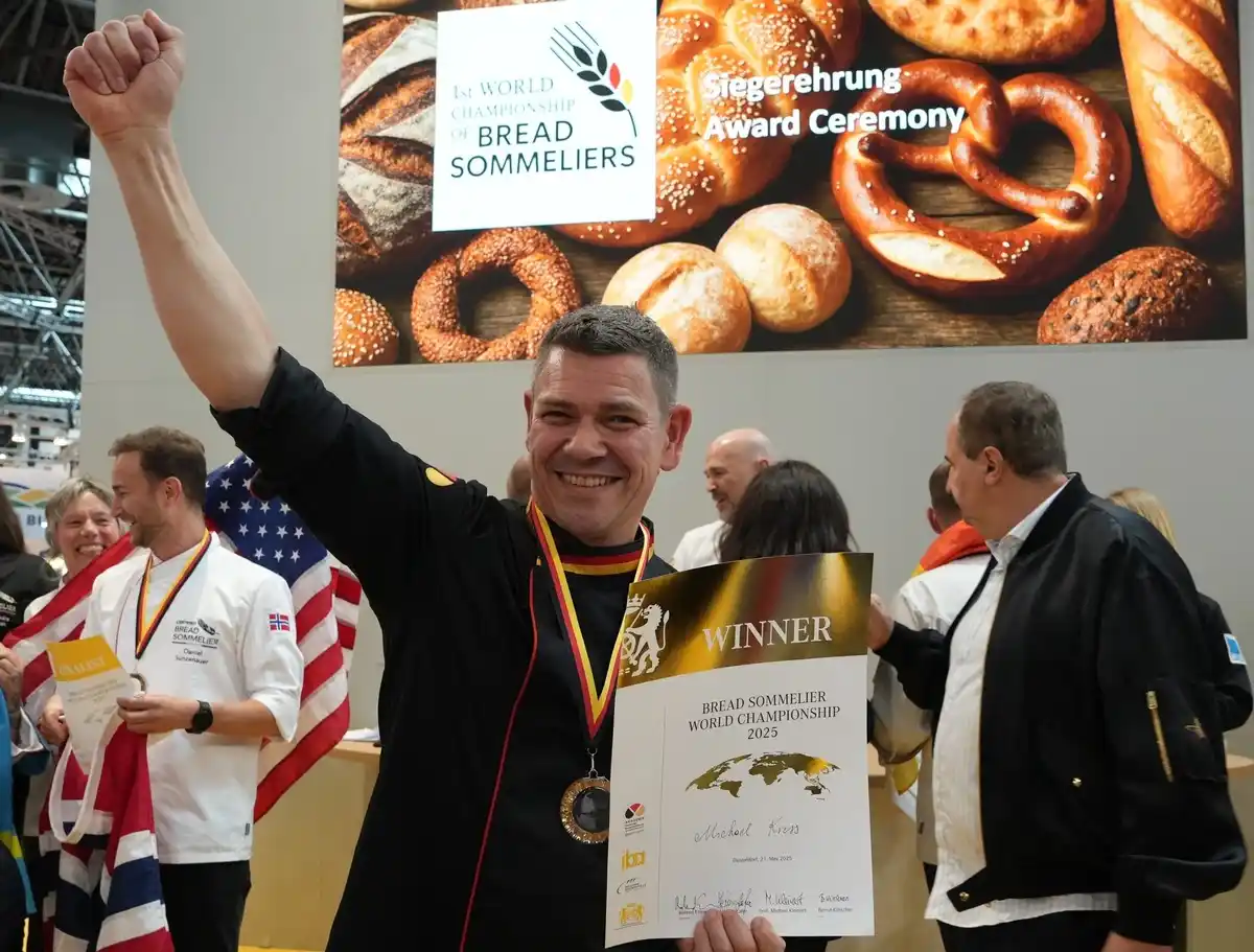 Image from HIT RADIO FFH: Ein *Bäcker aus dem FFH-Land ist der erste Weltmeister der Brot-Sommel...