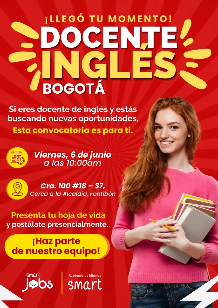 Image from Smart Jobs: 🎯 *¿Eres docente de inglés y estás buscando una nueva oportunidad par...