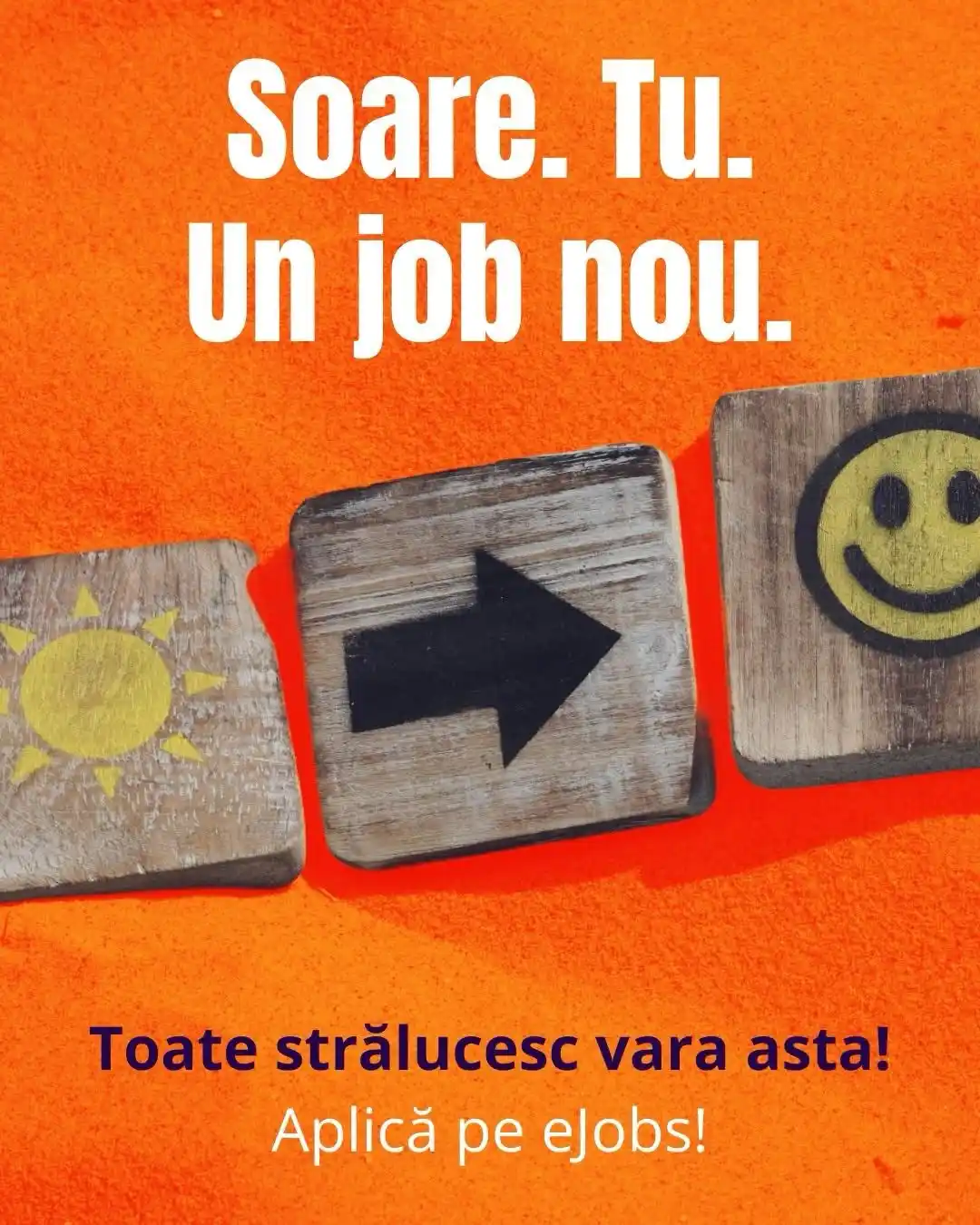Image from eJobs: 🌞 Sezonul estival e pe cale să înceapă cu un vibe bun... și un job ca...
