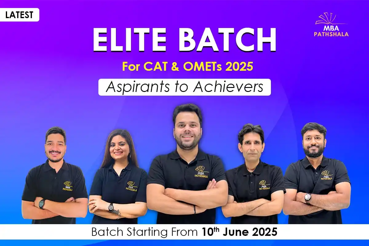 Image from MBA Pathshala : Attention CAT & OMETs aspirants! 📚 *We're launching Elite Batch for ...